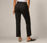 Straight Leg Stretch Ponte Pant In Black 5