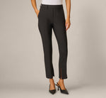 Tapered Straight Fit Tech Stretch Pant In Black 2