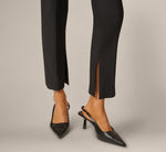 Tapered Straight Fit Tech Stretch Pant In Black 4