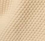 Long Sleeve Textured Knit Cardigan Sweater In Cream 7
