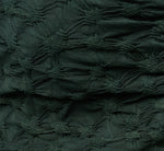 Long Sleeve Textured Semisheer  Ruched Blouse In Jungle Green 7