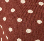 Long Sleeve Crew Neck Cardigan Sweater In Hazelnut Cream 7