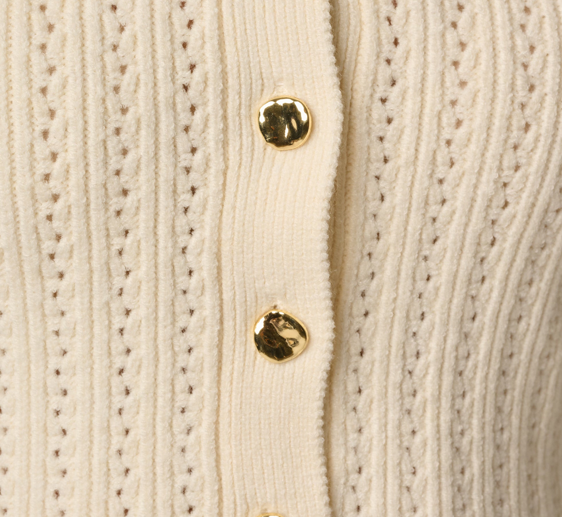 White Bell Sleeve Open Cable Knit Peplum Flouce Cardigan White Bell Sleeve Open Cable Knit Peplum Flouce Cardigan