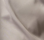 Long Sleeve Draped Satin Wrap Front Blouse In Silver Grey 7