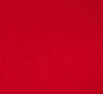 Long Sleeve Rhinestone Scalloped Sweater In Haute Red 7