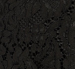 Long Sleeve Sheer Lace Blouse In Black 7