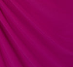 Shirred Jersey Dress With Dual Beaded Straps In Hot Magenta 6