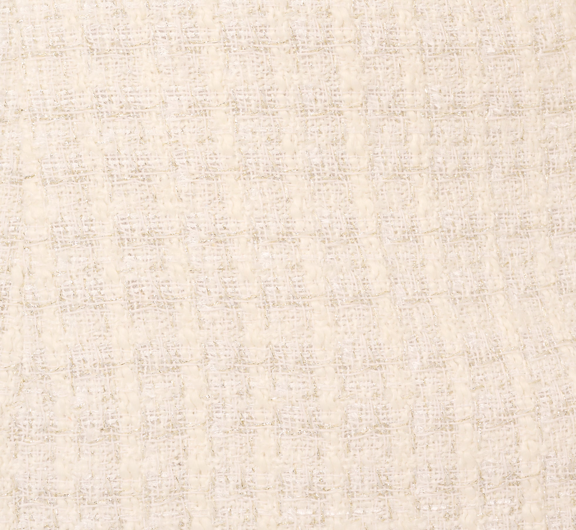 Tweed Pearl Short Dress In Ivory 1