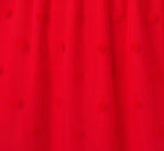 Dot Tulle Ruffle Dress In Red 6