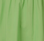 Ruffle Collar Flounce Mini Dress In Lime 6