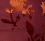 Off Shoulder Burnout Velvet Midi Dress In Amber 7