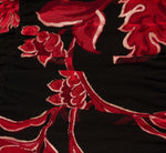 Long Sleeve Floral Mesh Bodycon Midi Dress In Black Multi 7