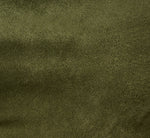 Microsuede Cowl Neck Tie Front Mini Dress In Olive 7