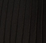 Rib Knit Cutout A Line Midi Dress In Black 6