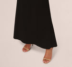 Pearl Halter Gown In Black 4