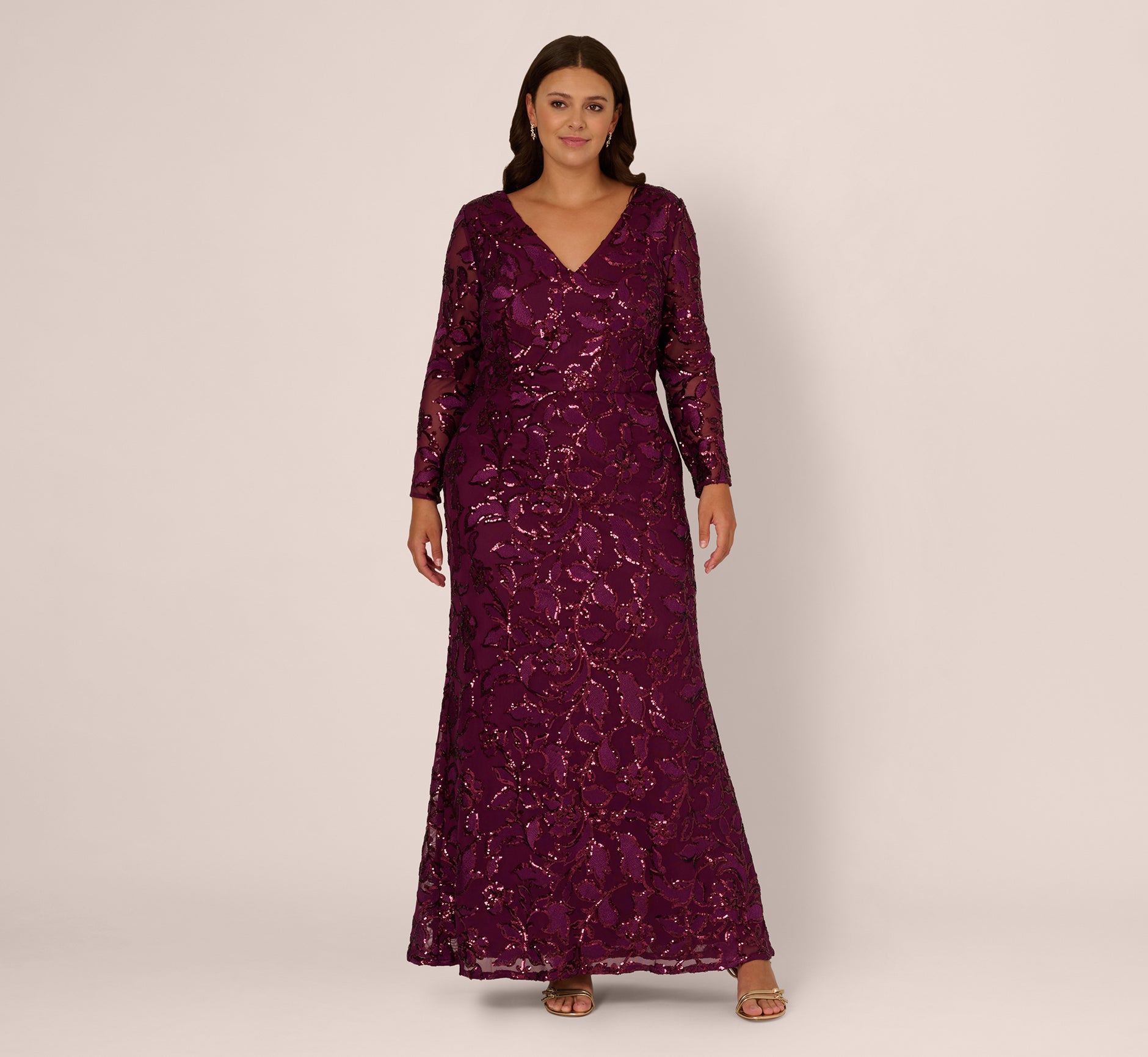 Burgundy Mother of the Bride Dress Guide - Adrianna Papell