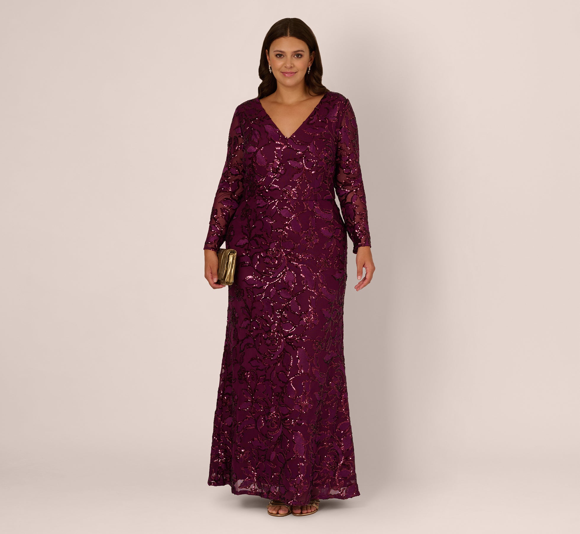 Plus Size Black Tie Dresses & Gala Dresses - Adrianna Papell Plus Size Black Tie Dresses & Gala Dresses - Adrianna Papell