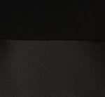Off Shoulder Draped Mikado Combo Gown In Black 6