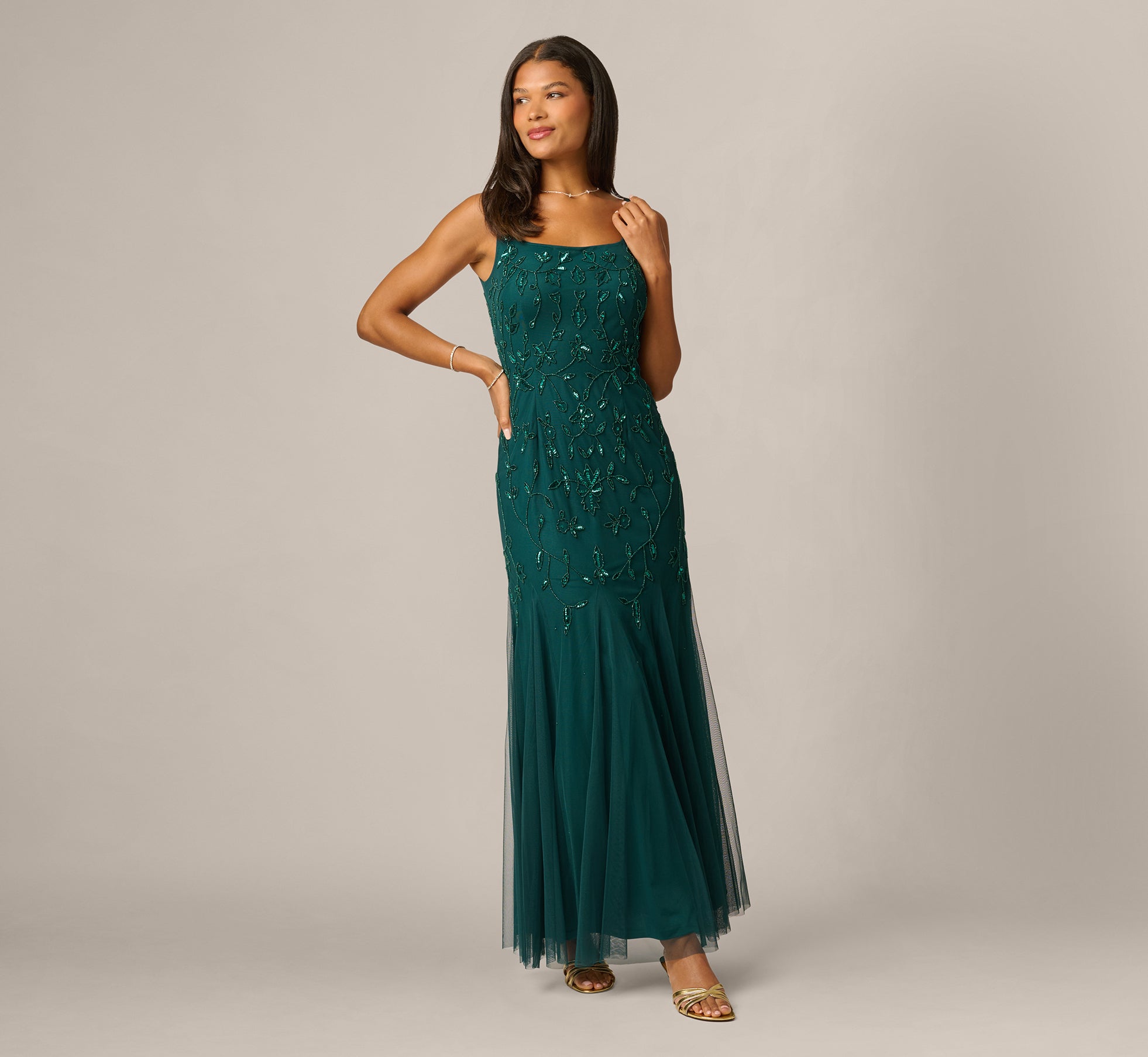 adrianna papell women's stretch crepe long dress Adrianna Papell Women's Stretch Crepe Long Dress