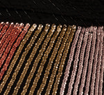 Plus Size Beaded Faux Wrap Dress With Dolman Sleeves In Black Bronze 6