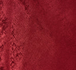 Foiled Mermaid Gown With Halter Neckline In Wine 6