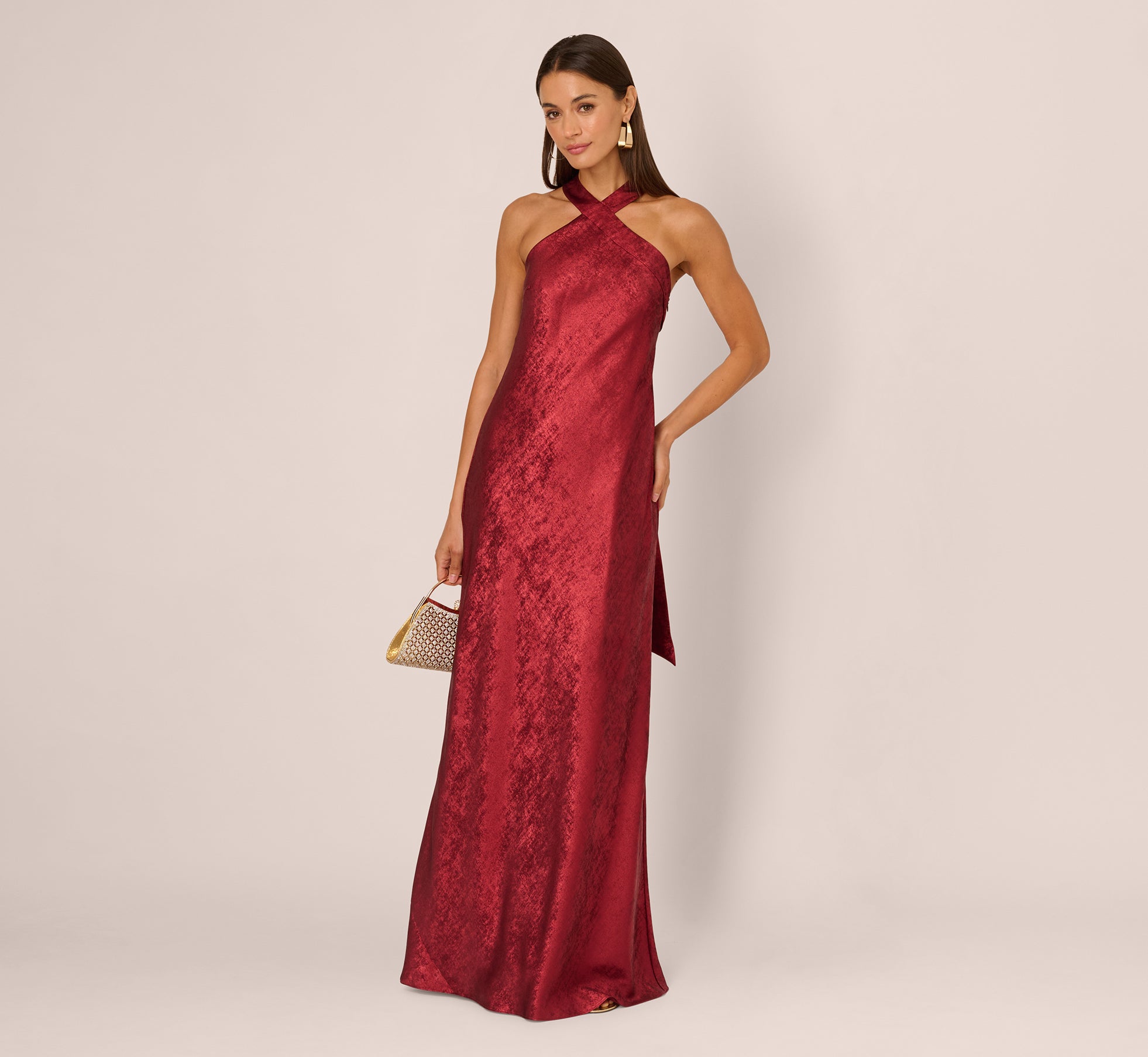 Burgundy Dresses and Gowns for Women - Adrianna Papell Burgundy Dresses and Gowns for Women - Adrianna Papell