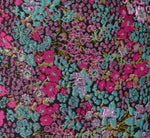 Strapless Metallic Floral Jacquard Mini Dress In Pink Blue Multi 6