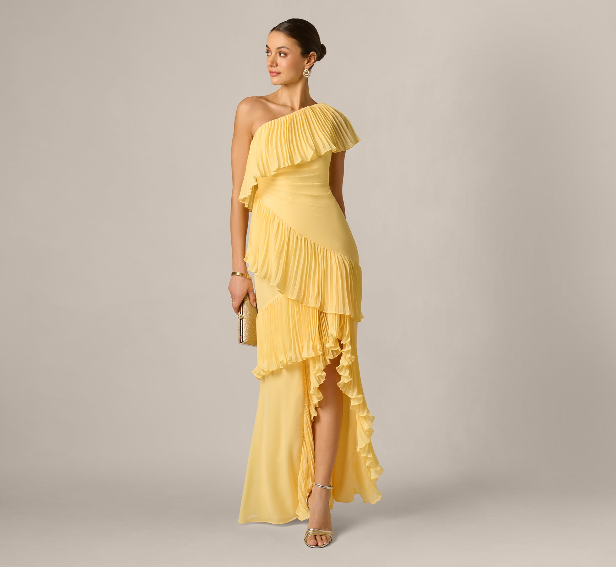 Elegant Pleated Dresses & Gowns for Women - Adrianna Papell Elegant Pleated Dresses & Gowns for Women - Adrianna Papell