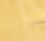 Stretch Satin Flounce Rosette Slip Gown In Butter Yellow 6