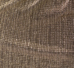 Textured Metallic Knit Plunge Neck Gown In Gold 6