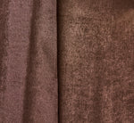 Foiled Chiffon Asymmetrical Halter Scarf Gown In Espresso 6