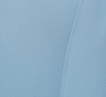 Plus Size Knit Crepe Bow Sheath Dress With Three Quarter Sleeves In Blue Mist 6