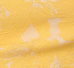 Hibiscus Jacquard Sheath Dress With Tucked Details In Sun 6