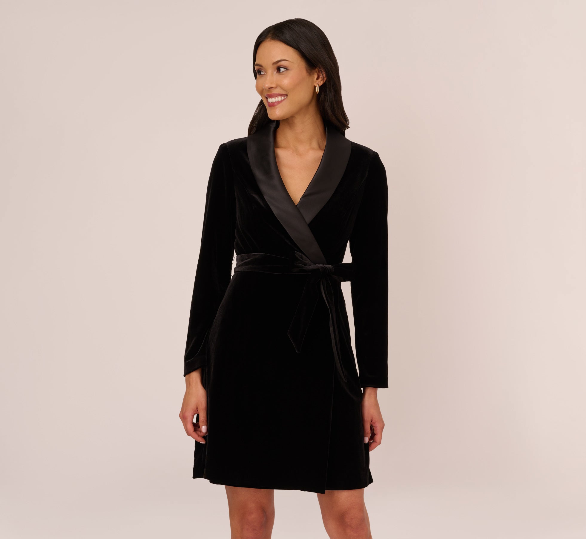 Missguided Black Tuxedo Long Dress, $68 | Missguided | Lookastic
