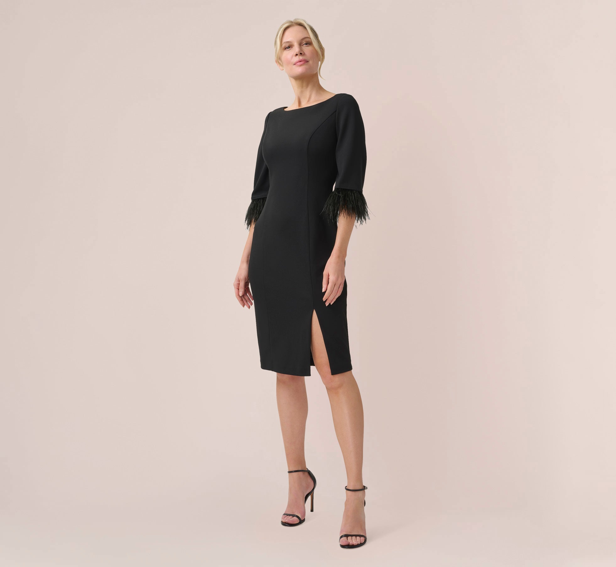 Feathered Dresses & Gowns for Women - Adrianna Papell Feathered Dresses & Gowns for Women - Adrianna Papell