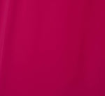 Sleeveless Pleated Chiffon Shift Dress With Mock Neckline In Magenta 6