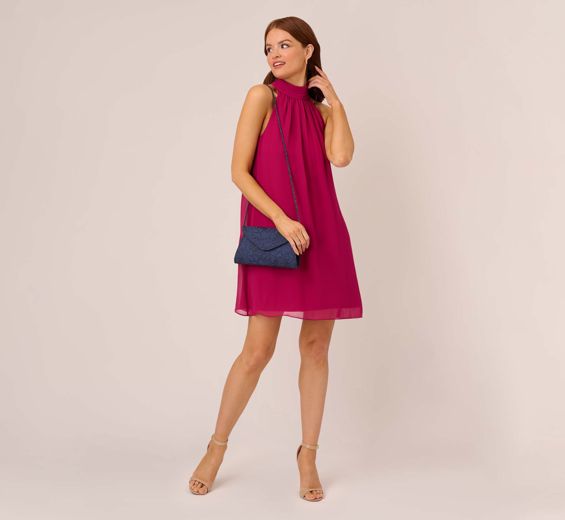 Elegant Pleated Dresses & Gowns for Women - Adrianna Papell Elegant Pleated Dresses & Gowns for Women - Adrianna Papell
