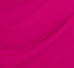 Crepe Faux Wrap Sheath Dress With Floral Accent Short Sleeves In Pink Flambe 6