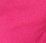 Off The Shoulder Midi Dress With Sweetheart Neckline In Brilliant Fuchsia 7