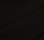 Embellished Short Sleeve Crepe Midi Sheath Dress In Black Ivory 6