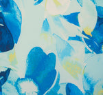 Flutter Sleeve Floral Chiffon Midi Dress In Blue Multi 6