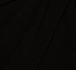 One Shoulder Split Sleeve Jersey Jumpsuit In Black 6