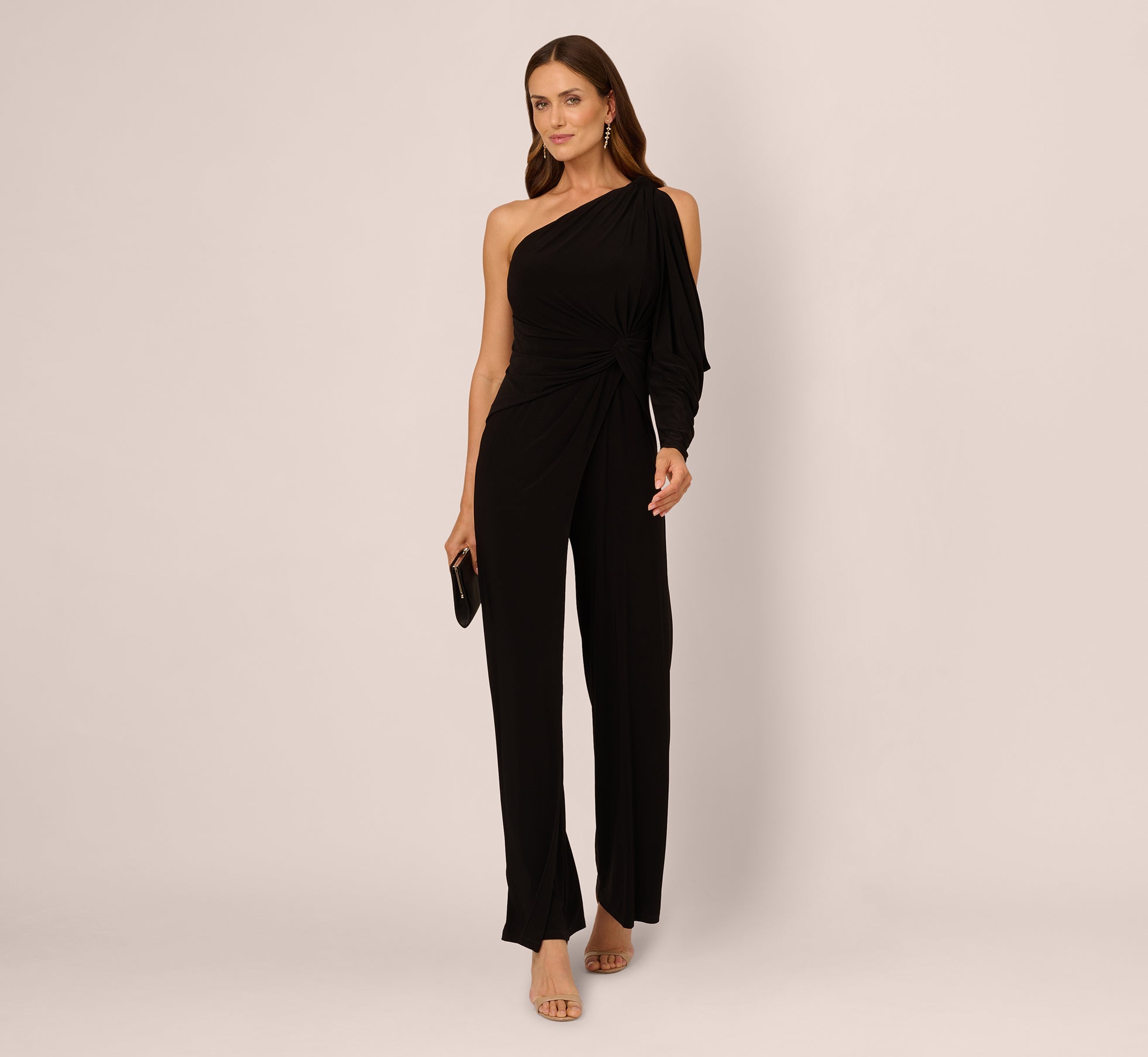 One Shoulder Jumpsuits for Women - Adrianna Papell
