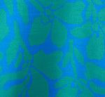 Sleeveless Printed Tie Front Short Dress In Blue Green 7