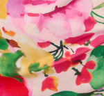 Plus Size One Shoulder Rosette Floral Sheath Dress In Pink Multi 6