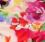 One Shoulder Rosette Floral Sheath Dress In Pink Multi 7