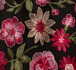 Floral Embroidered Trapeze Halter Dress In Pink Multi 6