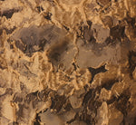 Sleeveless Jacquard Roll Collar Shift Dress In Gold Black 6