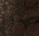 Three Quarter Bell Sleeve Short Jacquard Dress In Black Bronze 7