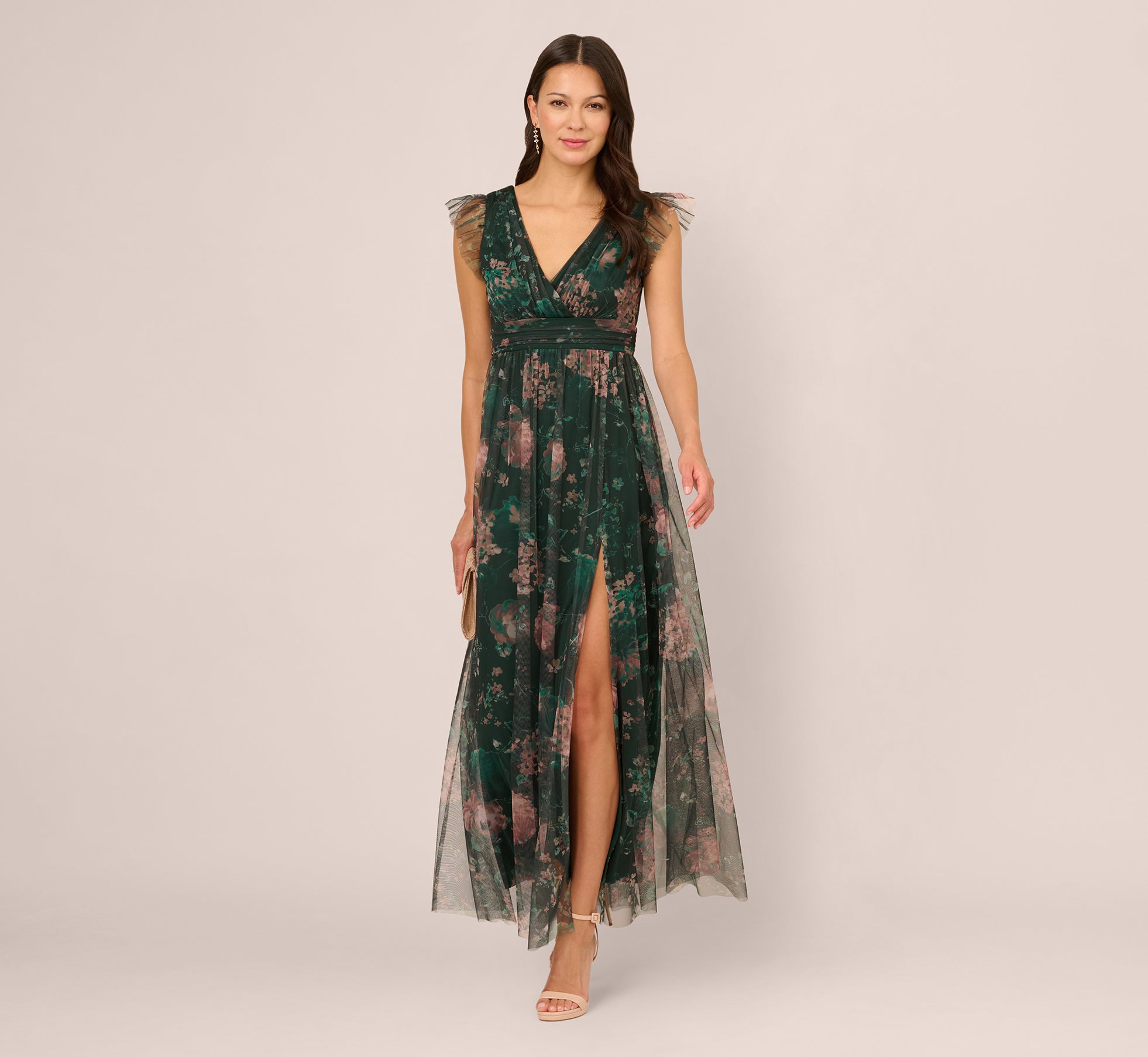 Flutter Sleeve Dresses for Women Adrianna Papell